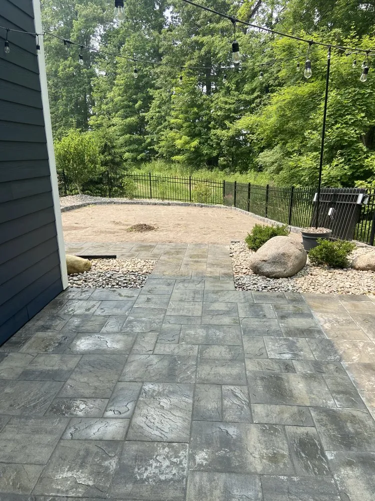 Custom yard cleanup service for homes in Avon, NY by Livingston Lawn and Landscape