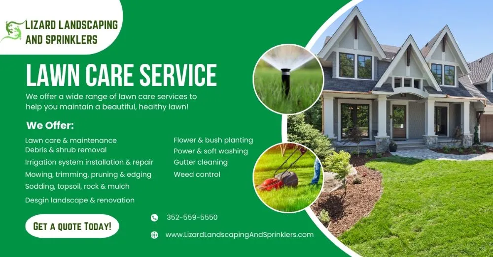Local garden landscaping experts serving Beverly Hills, FL - Lizard Landscaping and Sprinklers