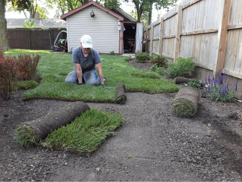 Local yard maintenance for homes in Maple Park, IL by Lizzy's Lawn and Landscape Design