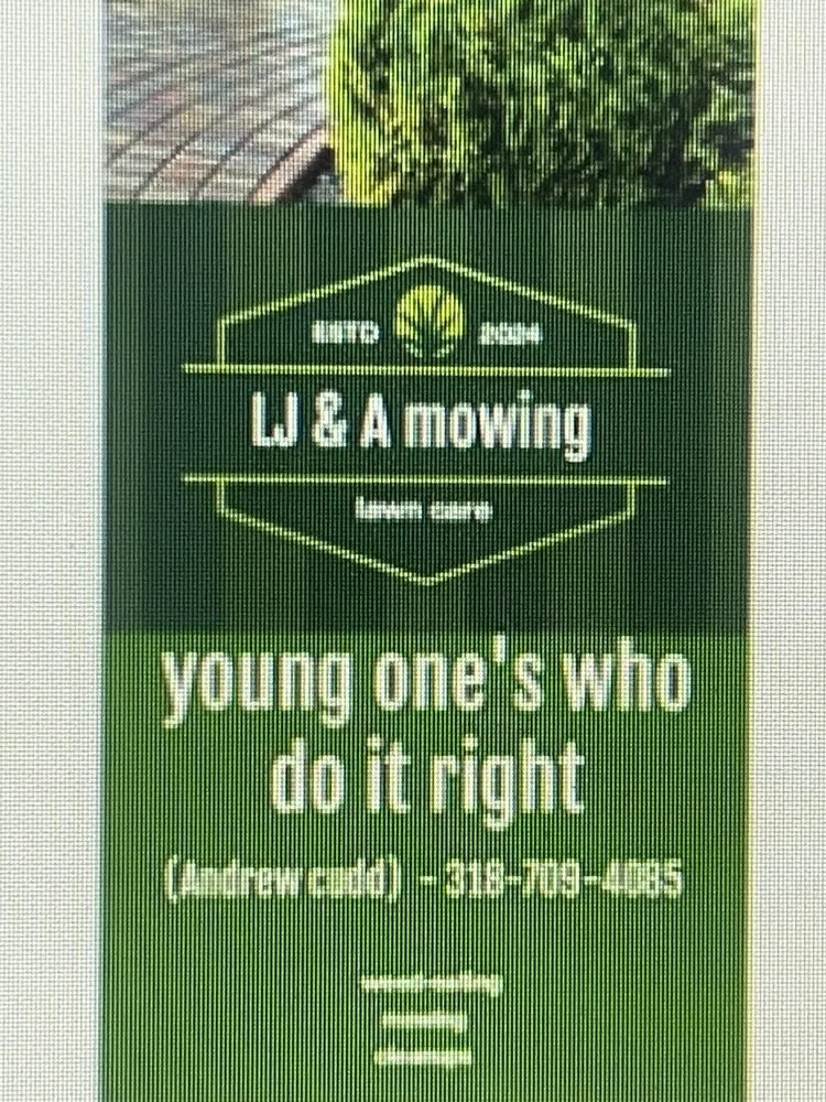 Affordable yard maintenance in Dry Prong, LA by lj & A Mowing