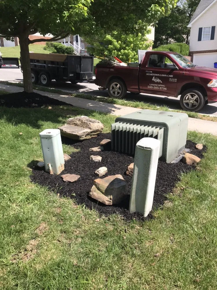 Local garden landscaping in Christianburg, VA by L&J Contracting