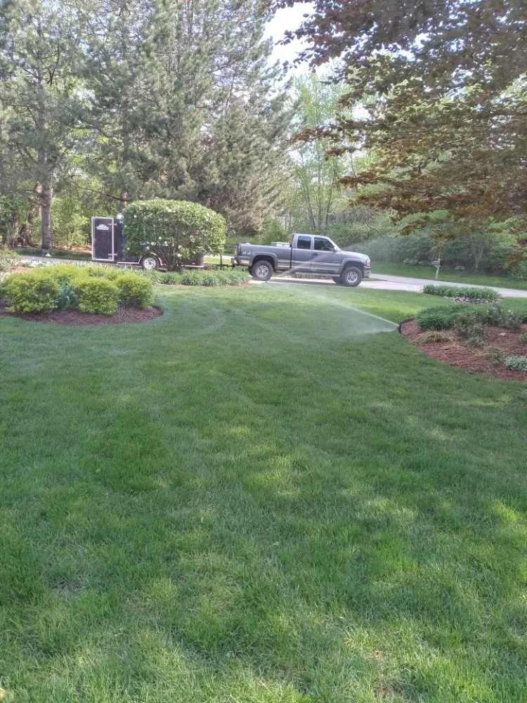 Custom residential landscaping in Elgin, IL by L&J Irrigation And Landscape