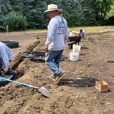 L&J Irrigation And Landscape Logo