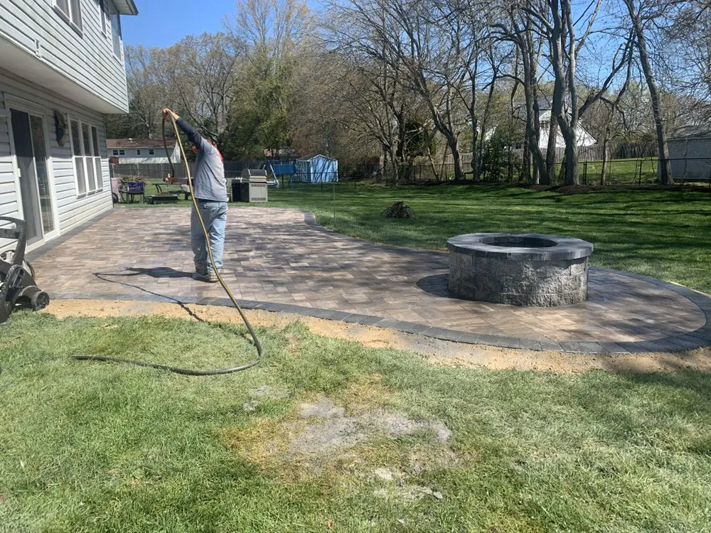 Custom landscape design for residential properties in Freehold, NJ by L&J Landscaping and Painting