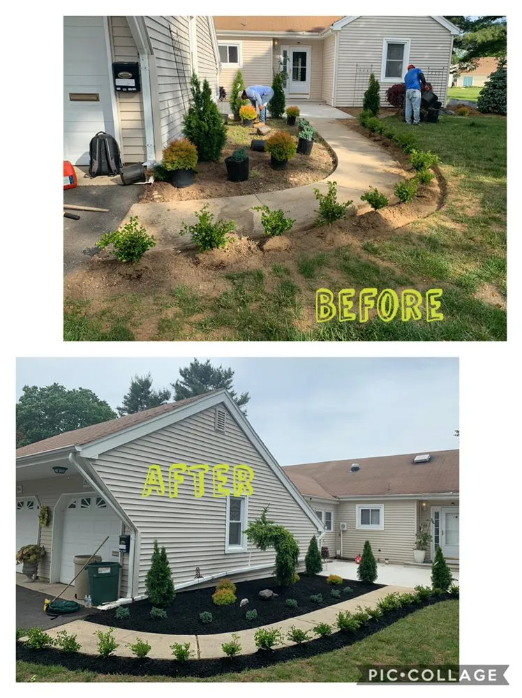 Custom residential landscaping for homes in Freehold, NJ by L&J Landscaping and Painting