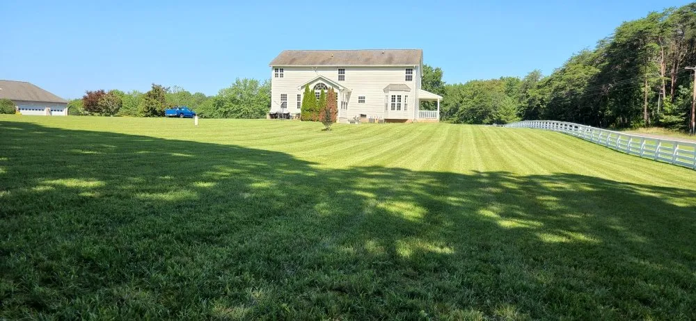 Expert lawn mowing service with custom design in Culpeper, VA by LJ Lawn Care Service