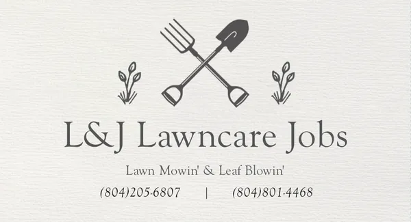 L&J Lawncare Jobs Logo