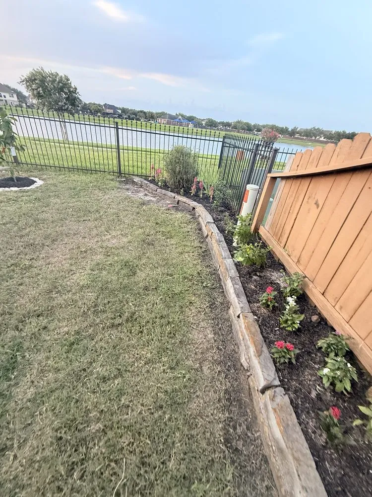 Affordable landscape design in Houston, TX by LJ Lawncare Services & More