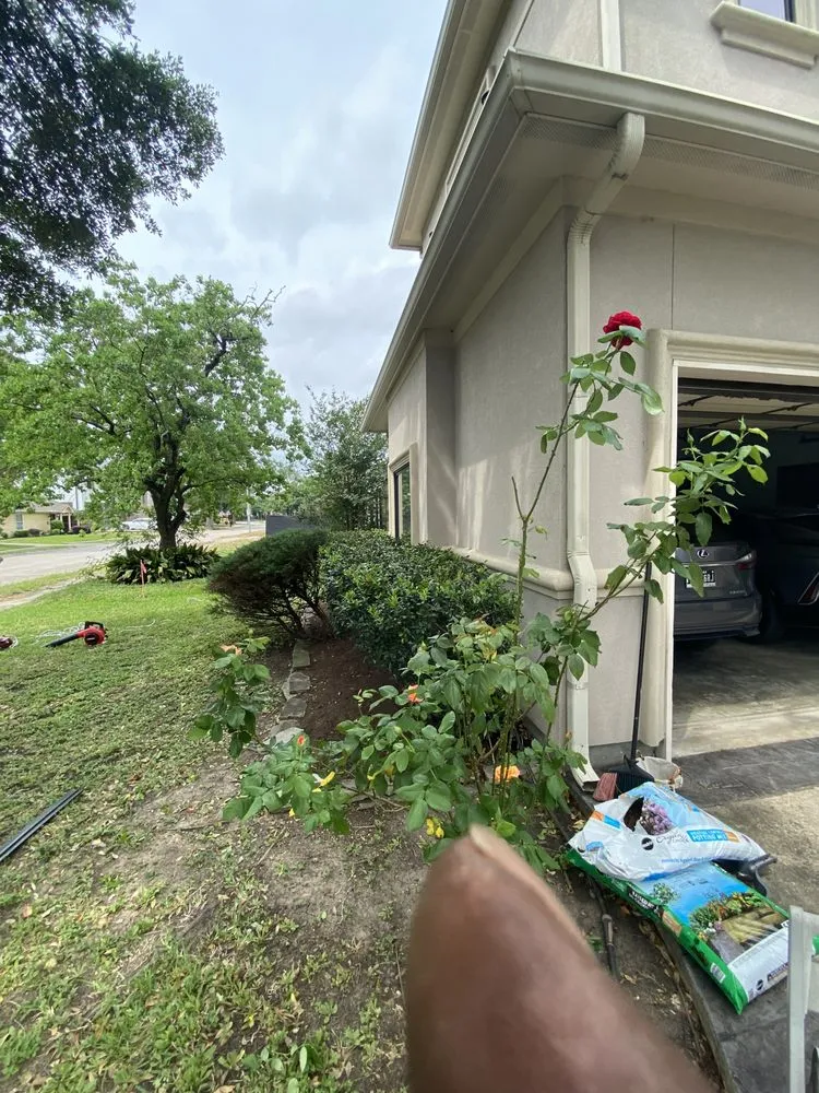 Professional lawn mowing service in Houston, TX by LJ Lawncare Services & More