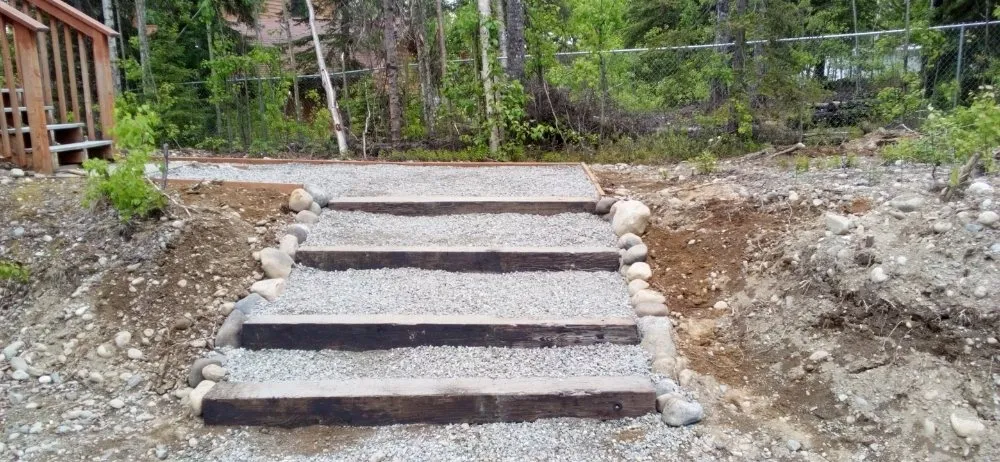 Affordable landscape design with custom design in Wasilla, AK by LJ Lawns