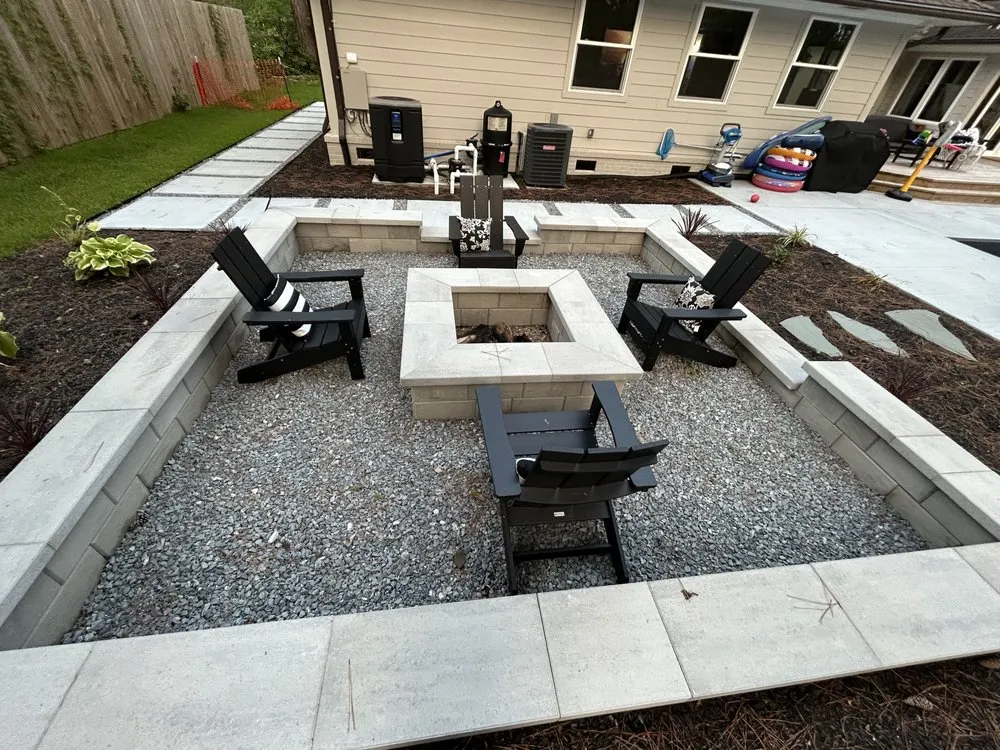 Custom garden landscaping for outdoor upgrades across Virginia Beach, VA - LJ Patios