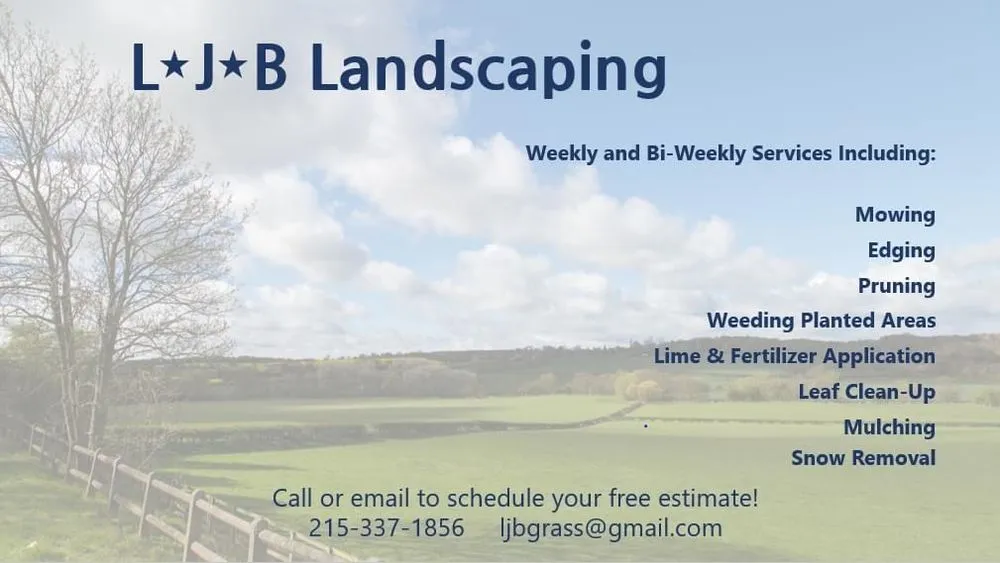 Custom yard maintenance for year-round maintenance across Philadelphia, PA - LJB landscaping