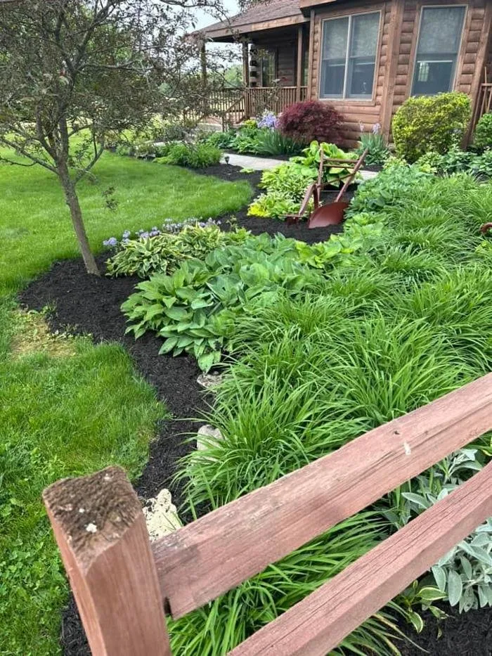 Custom yard cleanup service for outdoor upgrades in Anna, OH by LJD Lawn Service & Power Washing