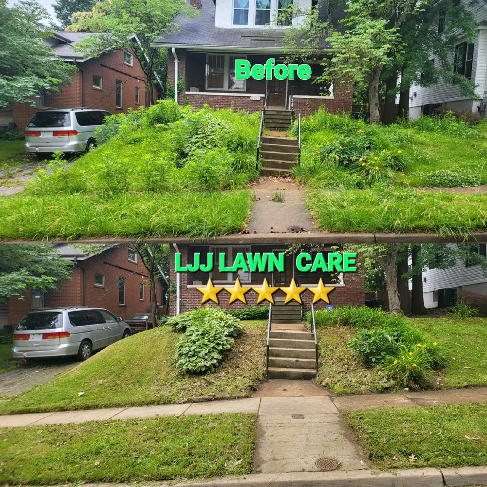 Expert lawn mowing service in Saint Louis, MO - LJJ LAWN CARE