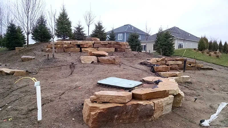 Custom landscaping services in Inver Grove Heights, MN by Ljm Construction
