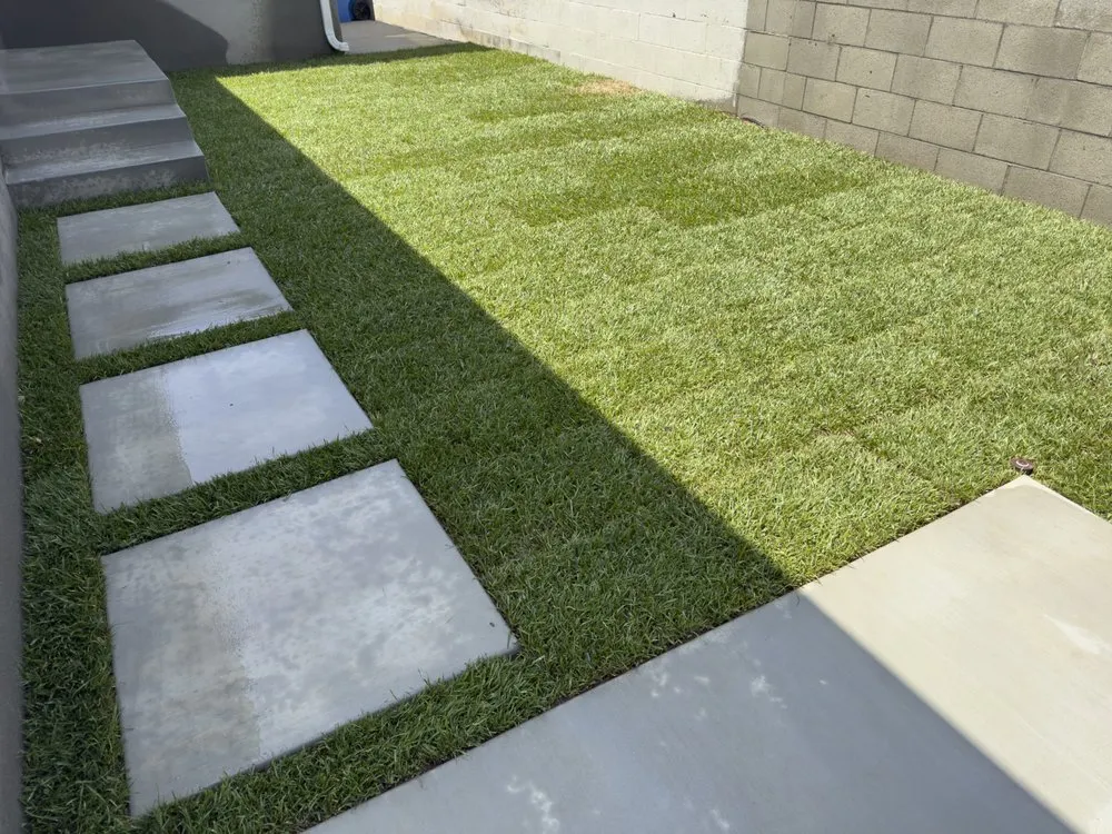 Expert lawn mowing service with custom design in Los Angeles, CA by LJ’S Landscaping