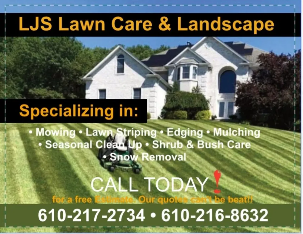 Top-rated lawn mowing service experts serving Tatamy, PA - Ljs Lawn Care