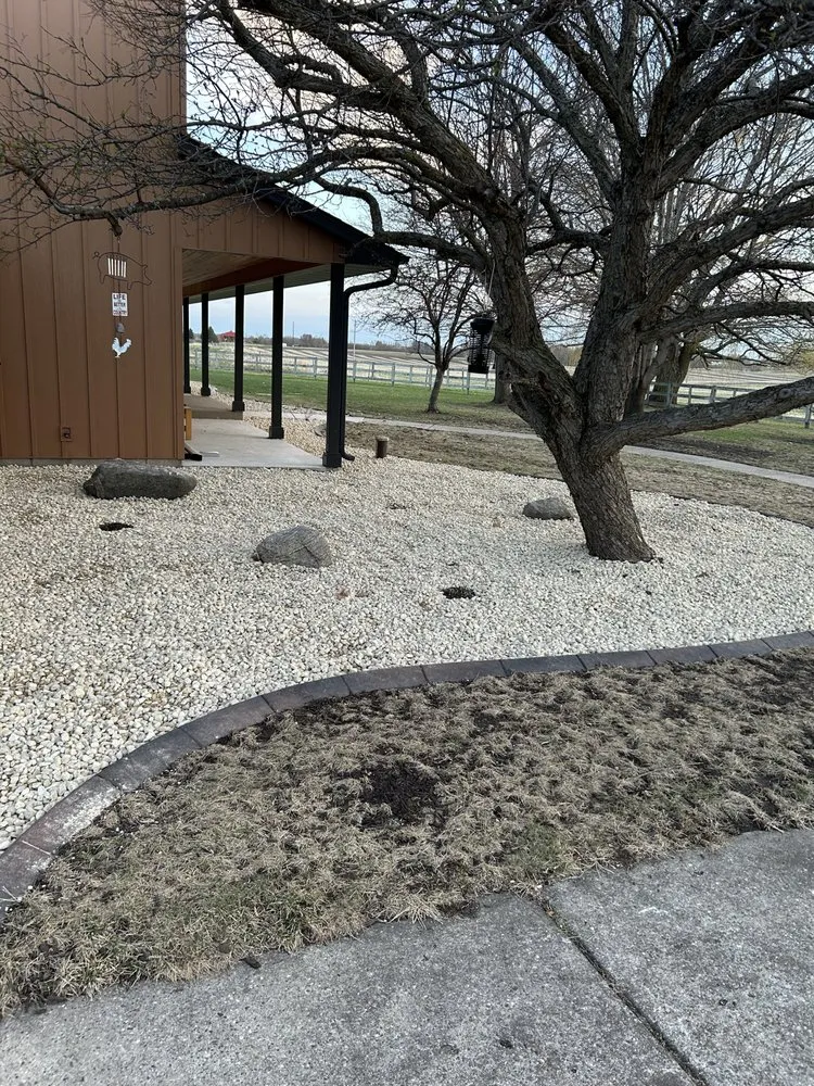 Professional lawn mowing service in Maple Lake, MN by LJS Services