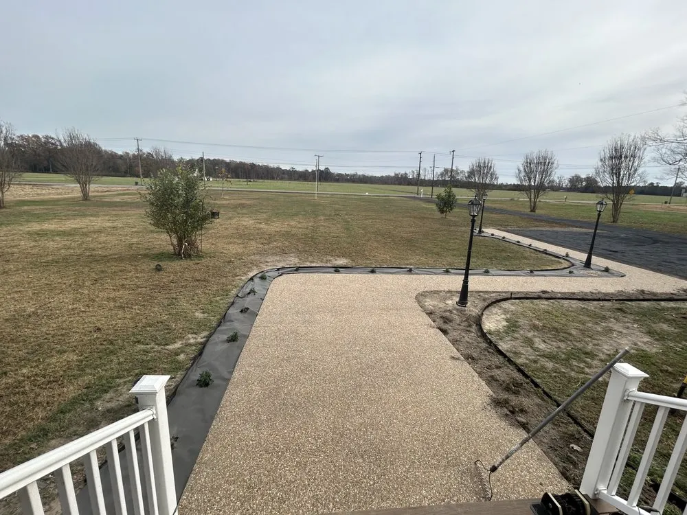 Expert landscape installation in Smithfield, VA by L&K Landscape Renovations