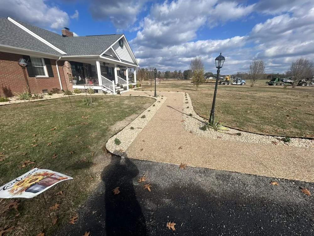 Local landscape installation in Smithfield, VA - L&K Landscape Renovations
