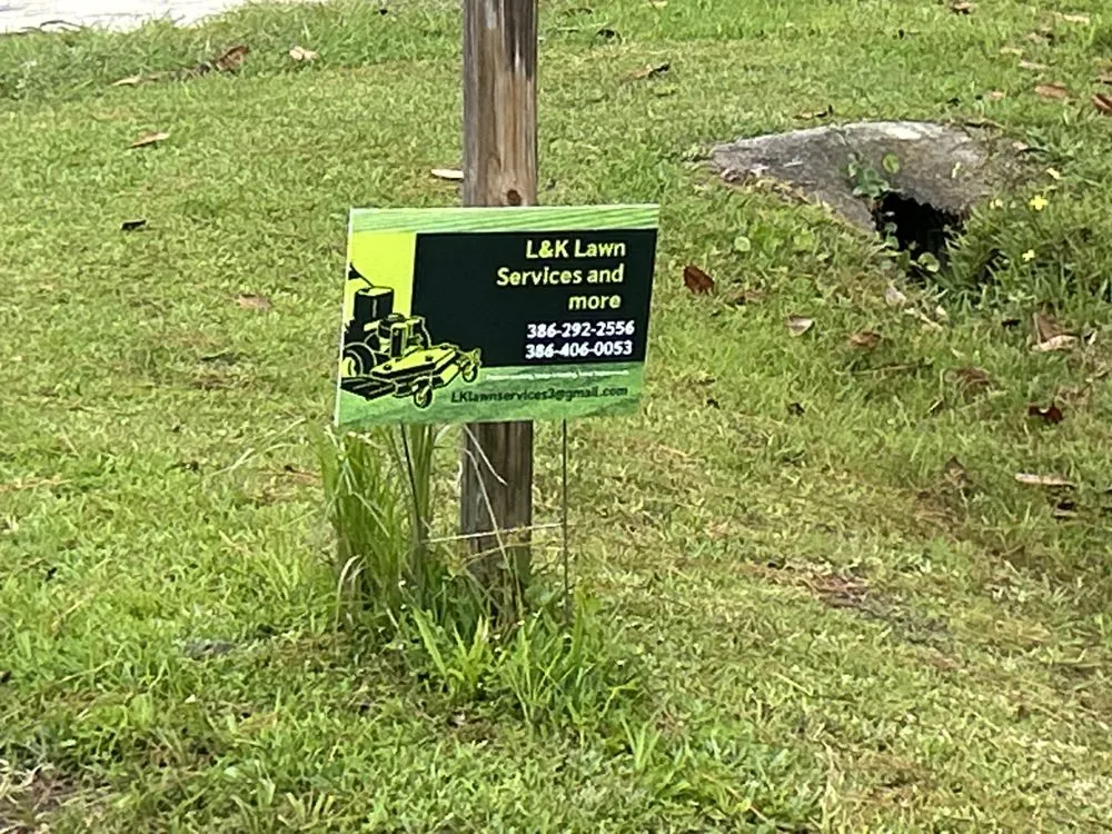 Local lawn mowing service in Lake City, FL - L&K Lawn Services And More