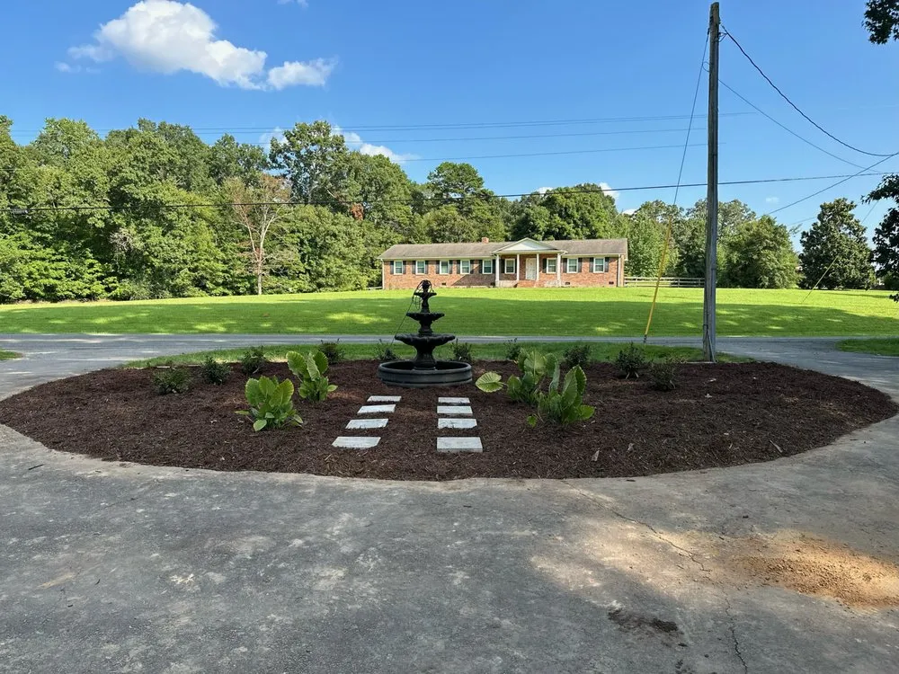 Professional residential landscaping near you in Iron Station, NC by LKN Landscaping