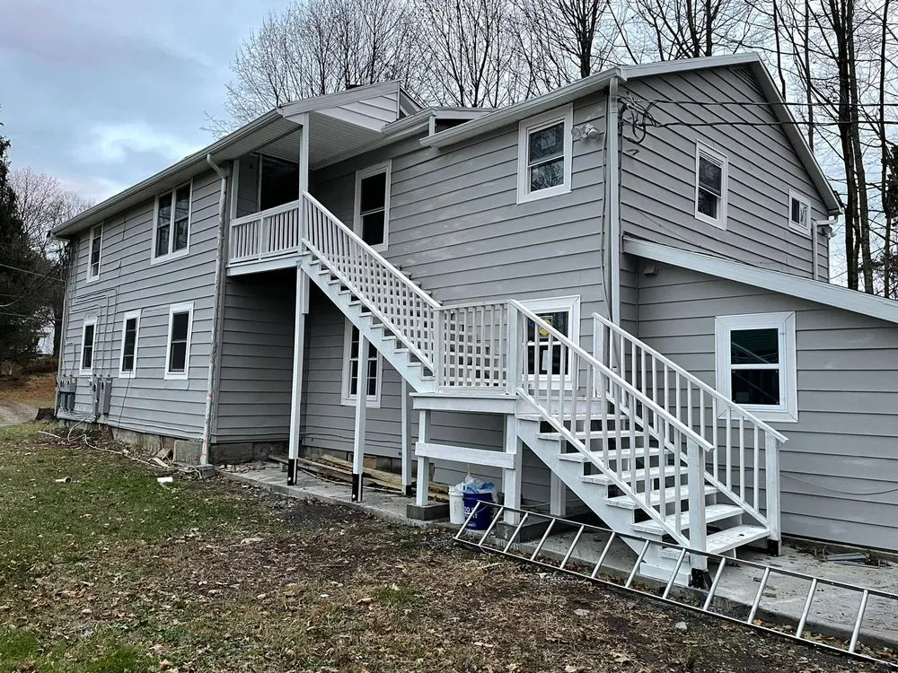 Custom garden landscaping for year-round maintenance across Hudson, NY - LL Cleanning Services & Lawn Mowing