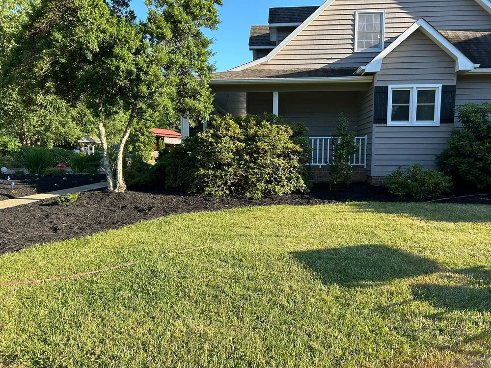 Affordable garden landscaping for residential properties in Winston Salem, NC by L&L Green Landscaping