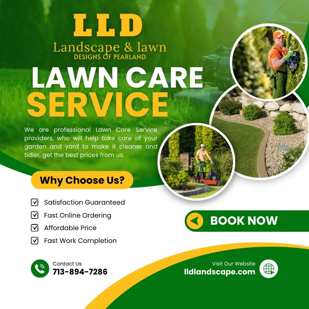 Top-rated garden landscaping in Pearland, TX by LLD Landscape & Lawn Designs Of Pearland
