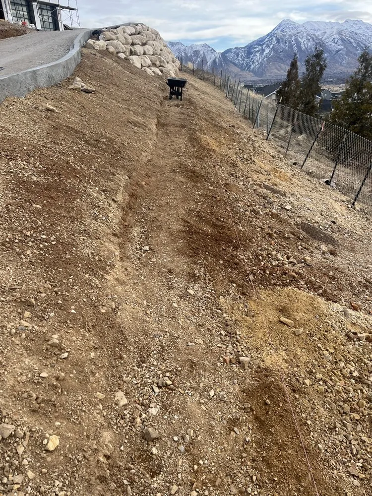 Professional garden landscaping for residential properties in Salt Lake City, UT by Llewelyn Landscape and Design