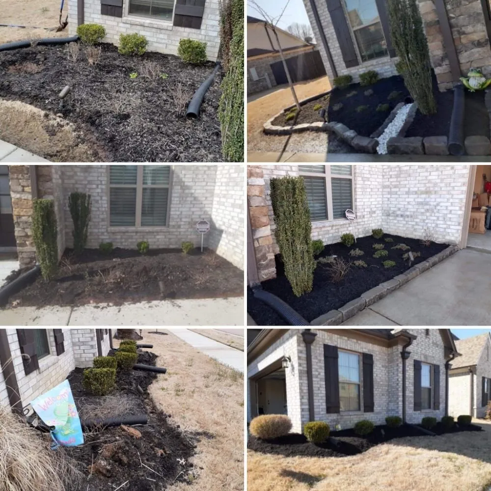 Professional lawn mowing service for outdoor upgrades in Cordova, TN by Llopez landscaping