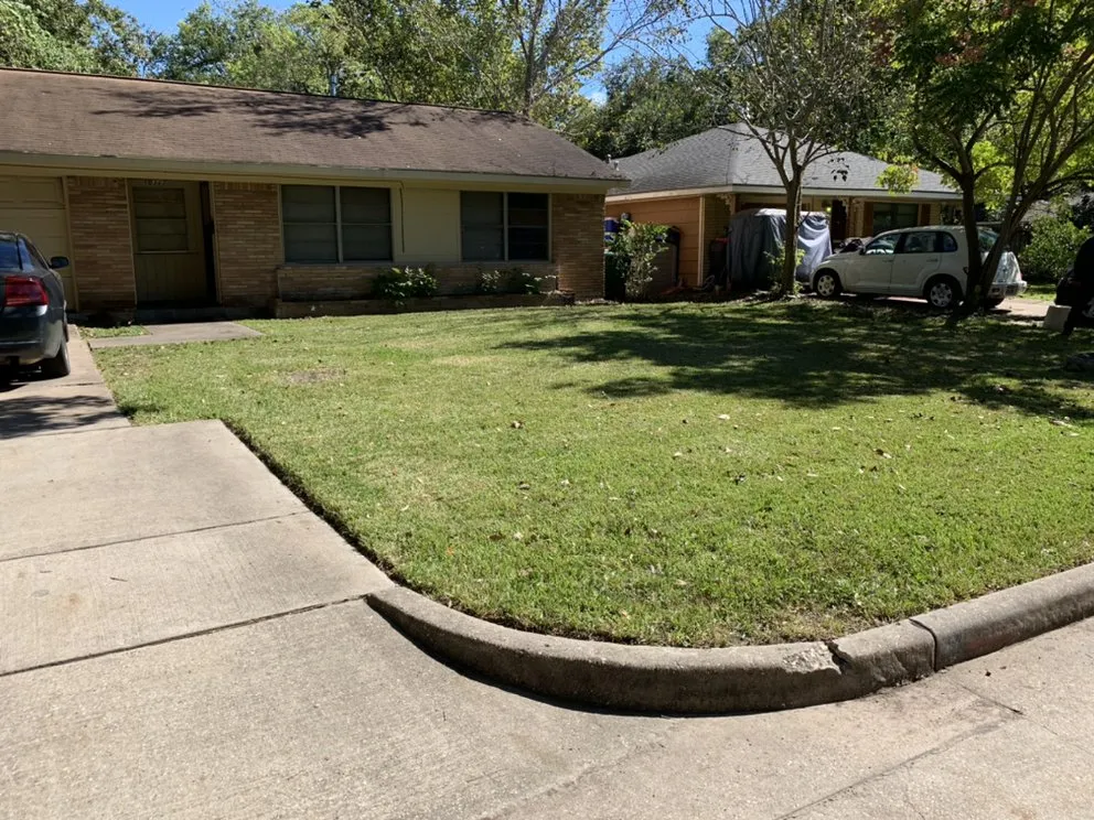 Professional outdoor landscaping in Houston, TX by Lls & Construction Grp