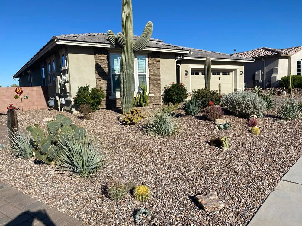 Trusted lawn care service for year-round maintenance in Tucson, AZ by LM Landscaping & Hardscaping