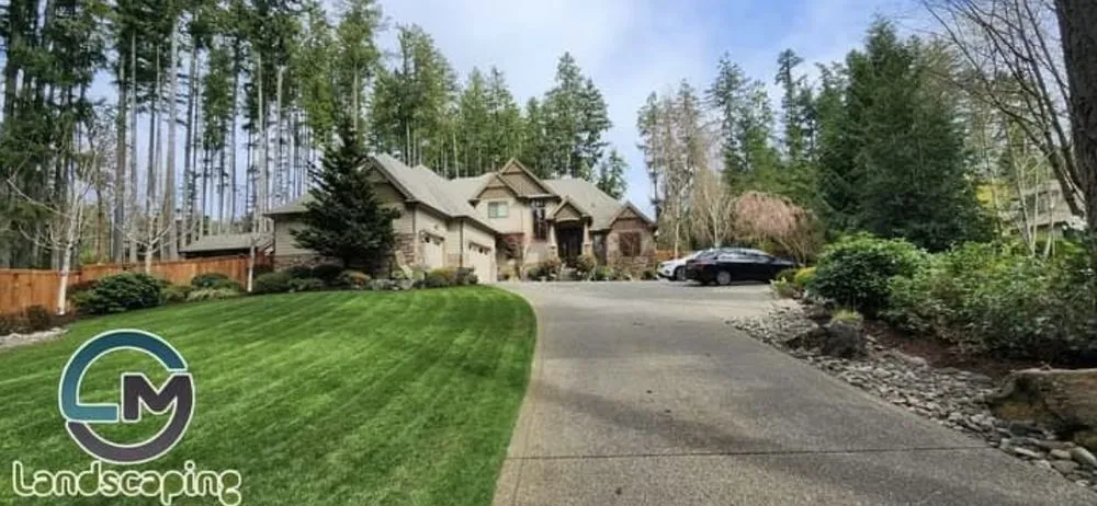 Expert yard maintenance with custom design in Belfair, WA by LM Landscaping