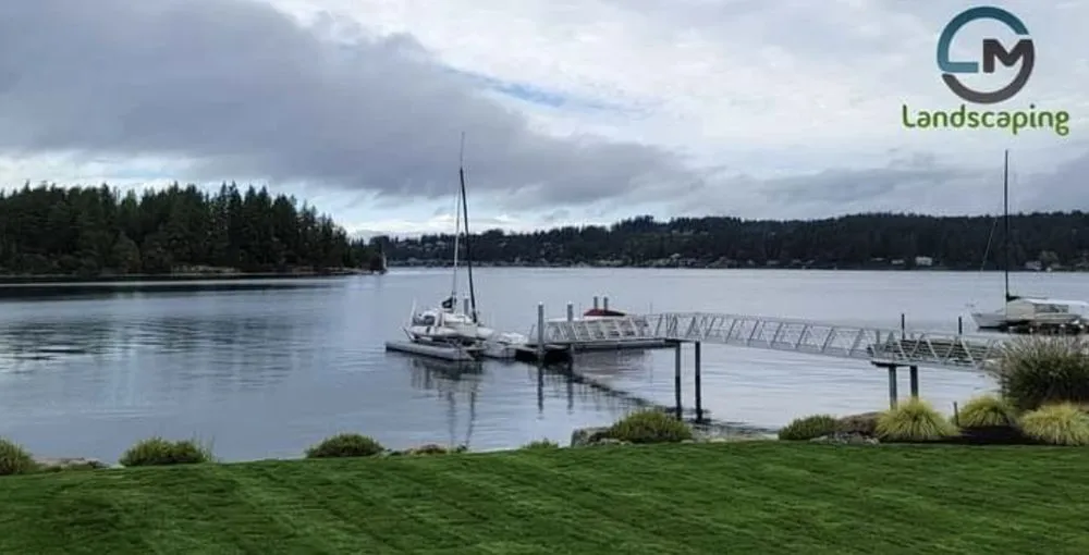 Custom lawn mowing service in Belfair, WA by LM Landscaping