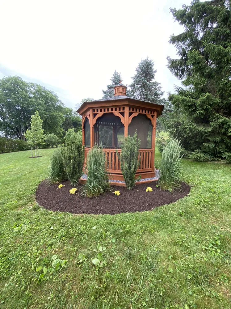 Custom garden landscaping for outdoor upgrades across Lancaster, PA - LMB Landscapes