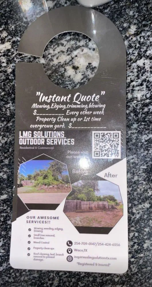 Professional outdoor landscaping experts serving Waco, TX - LMG Solutions