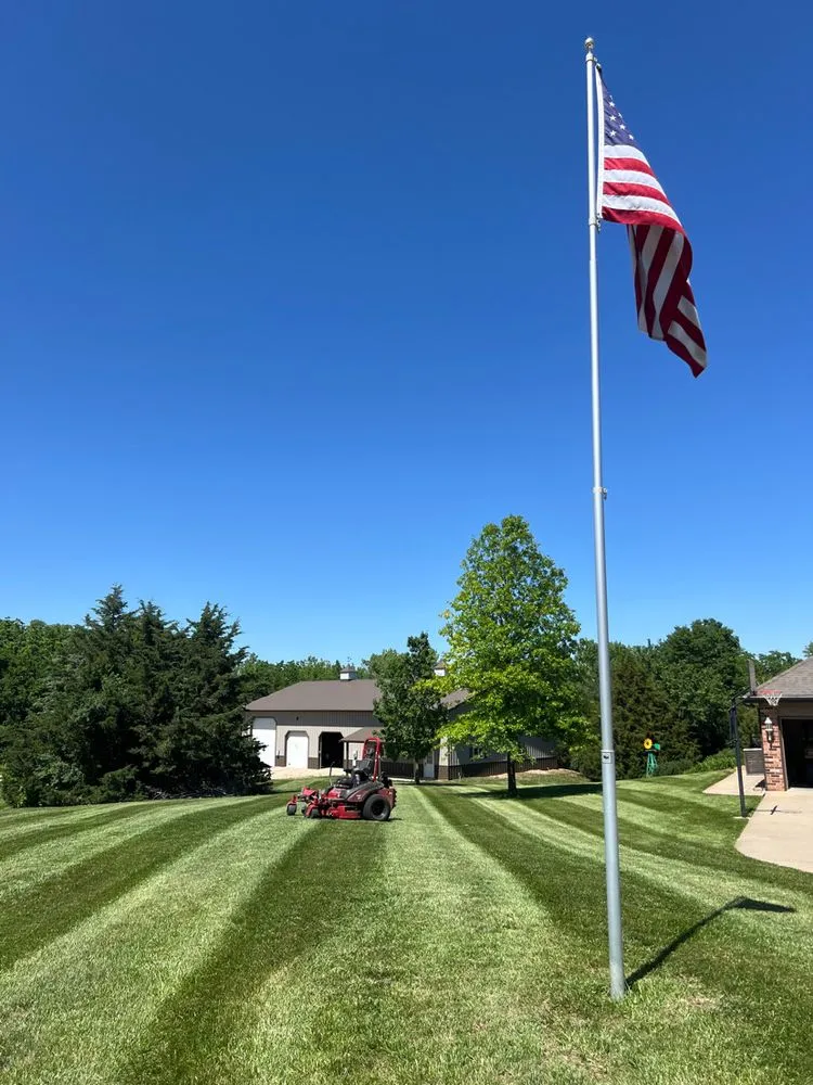 Trusted landscape installation in Topeka, KS by LMK Lawn Care