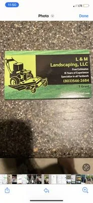 L&N landscaping Logo
