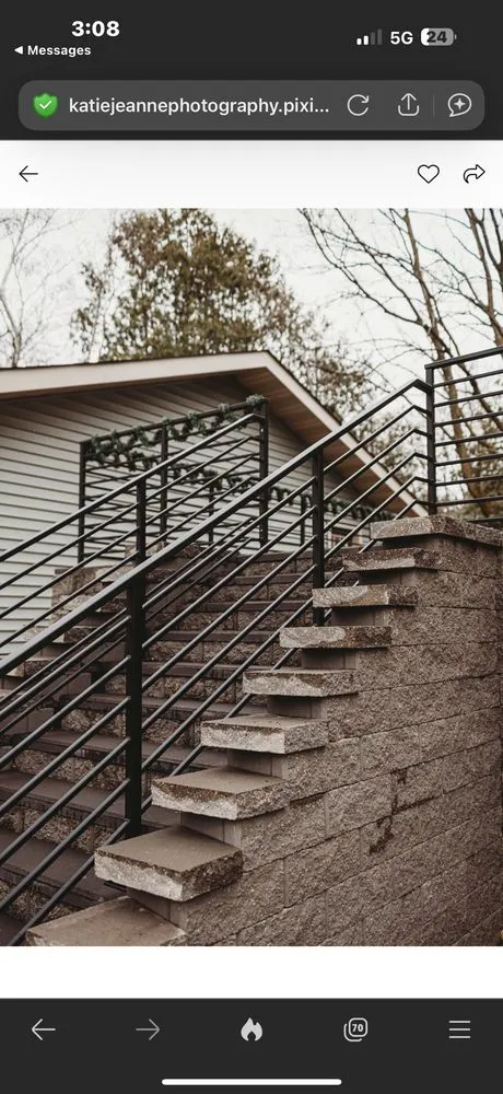 Professional garden landscaping in North Branch, MN by LN Landscaping