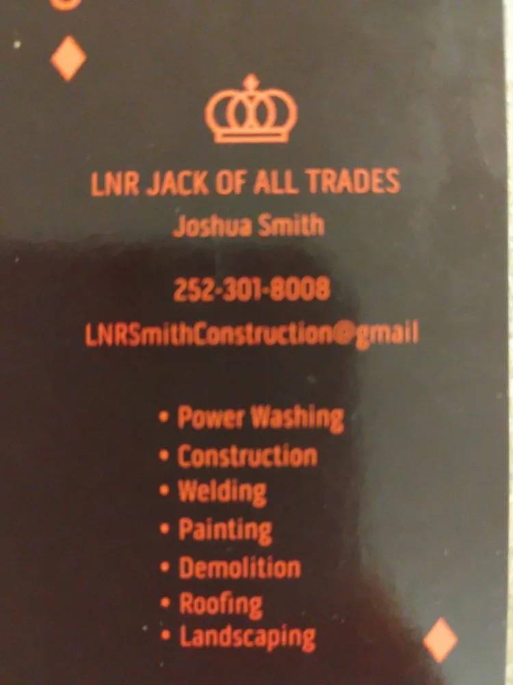 Trusted outdoor landscaping with custom design across Ahoskie, NC - LNR Jack of All Trades