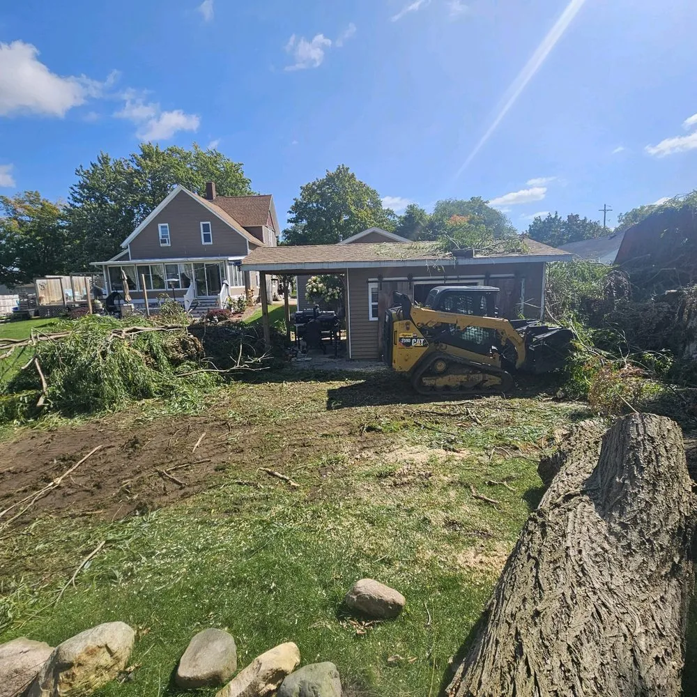 Top-rated landscaping services in Portland, MI - LNS Excavating & Tree Service