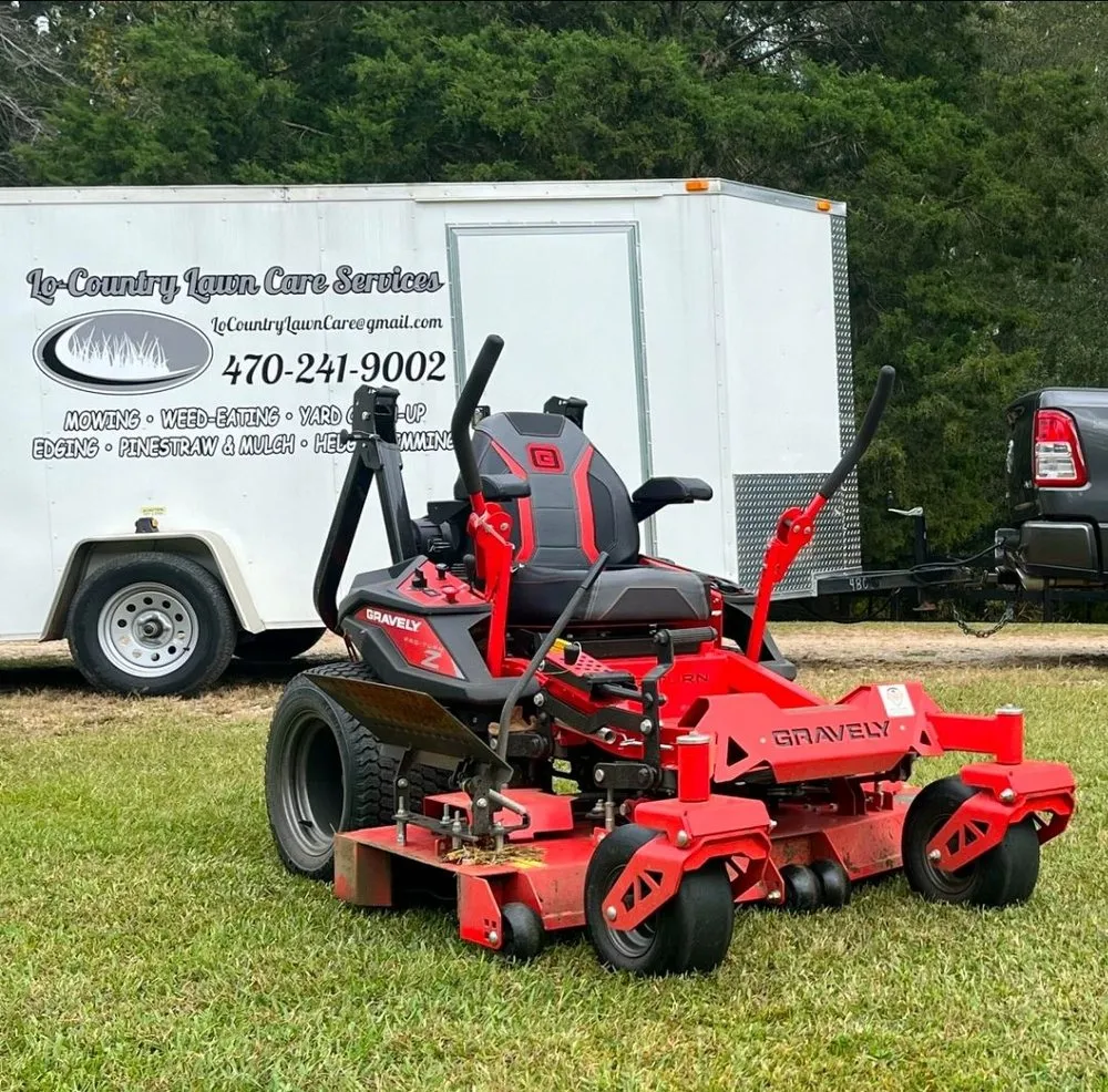 Professional lawn mowing service in Senoia, GA - Lo-Country LawnCare