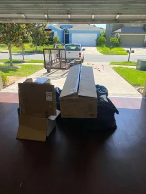 Load & Go Junk Removal And Transporting Logo