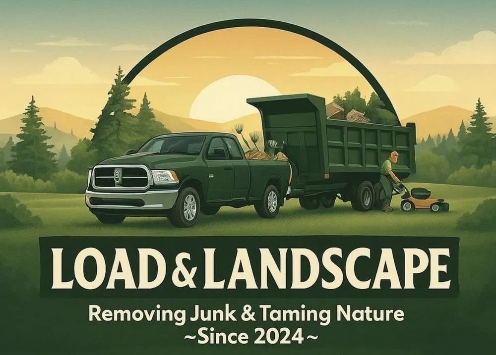 Custom yard cleanup service with custom design across Laramie, WY - Load & Landscape