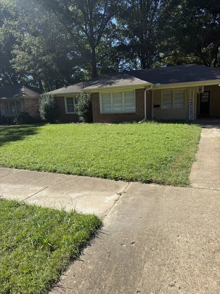 Affordable yard maintenance in Memphis, TN by Lobos Estate Services