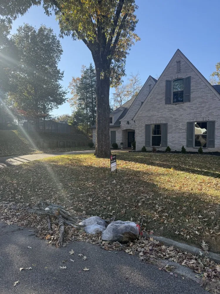 Custom landscaping services for homes in Memphis, TN by Lobos Estate Services