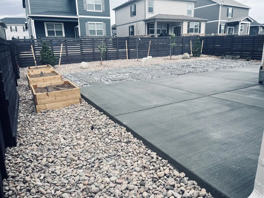 Professional yard cleanup service for outdoor upgrades in Aurora, CO by Lobos Landscape Design