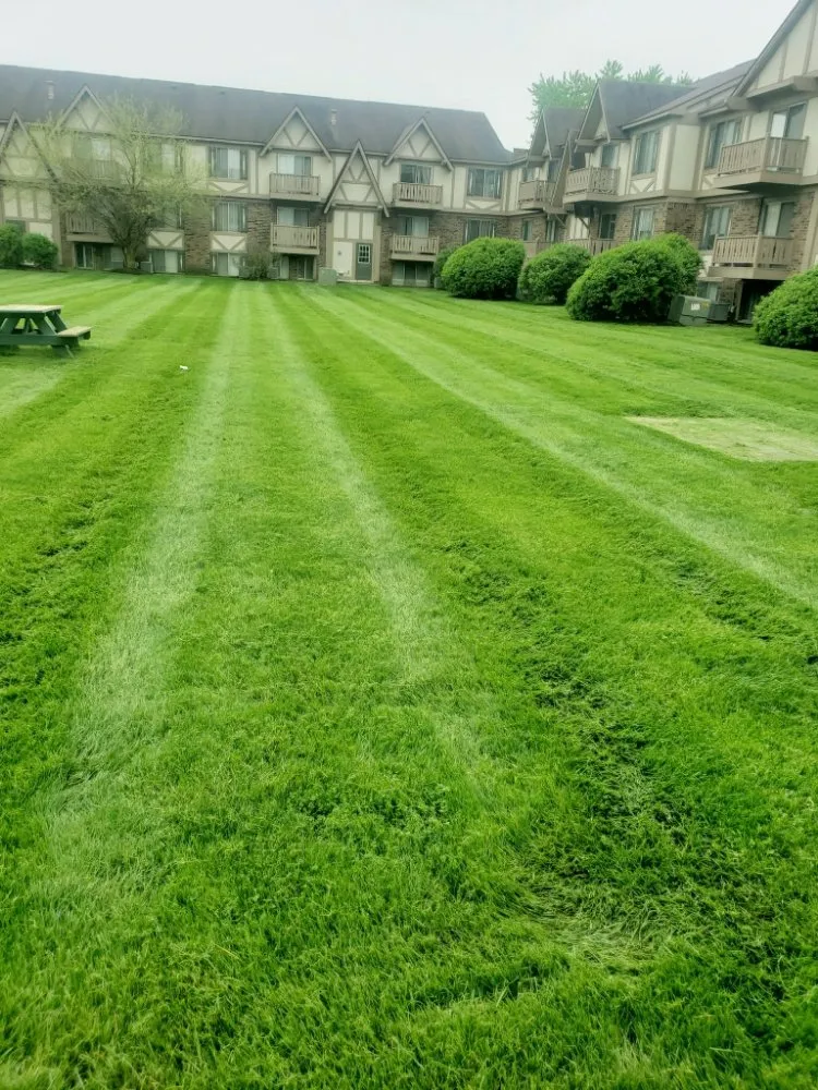 Professional outdoor landscaping in Indianapolis, IN by Lobo's World Landscaping