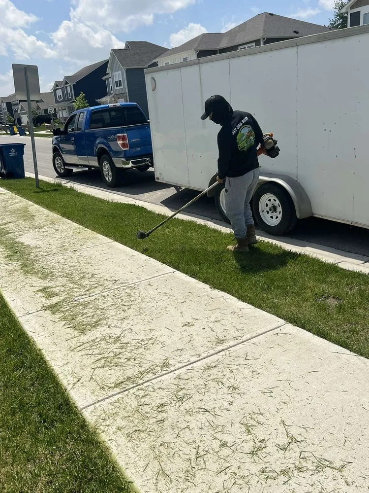 Trusted garden landscaping for residential properties in Indianapolis, IN by Lobo's World Landscaping